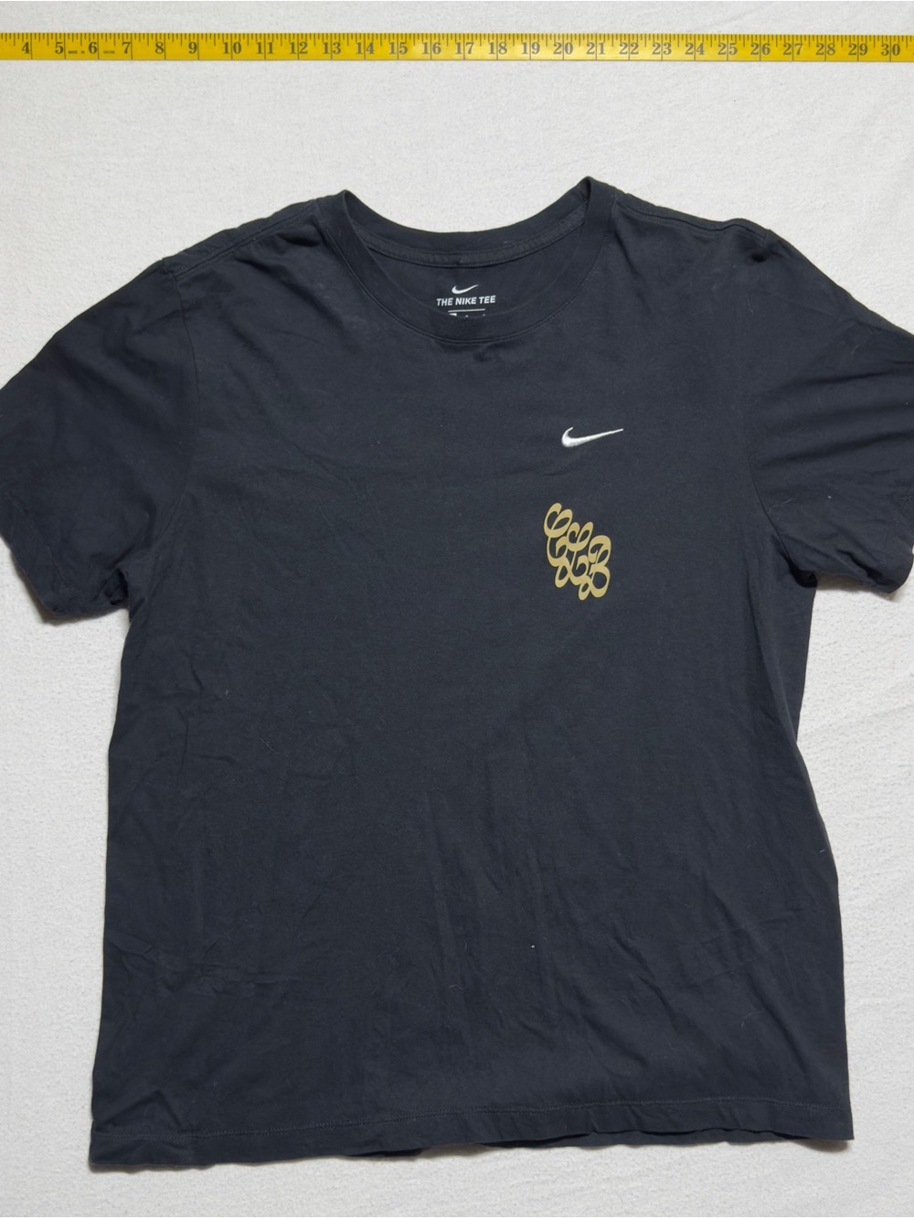 Nike Drake Certified Lover boy collab Men's Black Graphic Swoosh T-Shirt